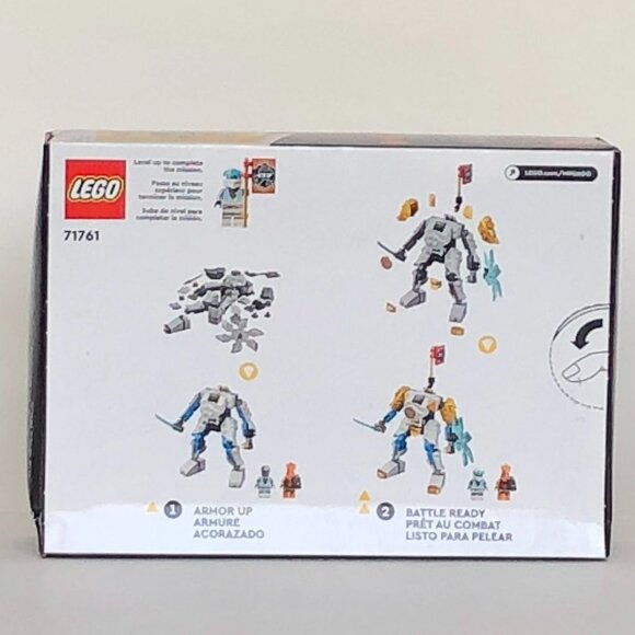 Brand New Lego NINJAGO Zane's Power Up Mech EVO 71761 - Picture 7 of 8